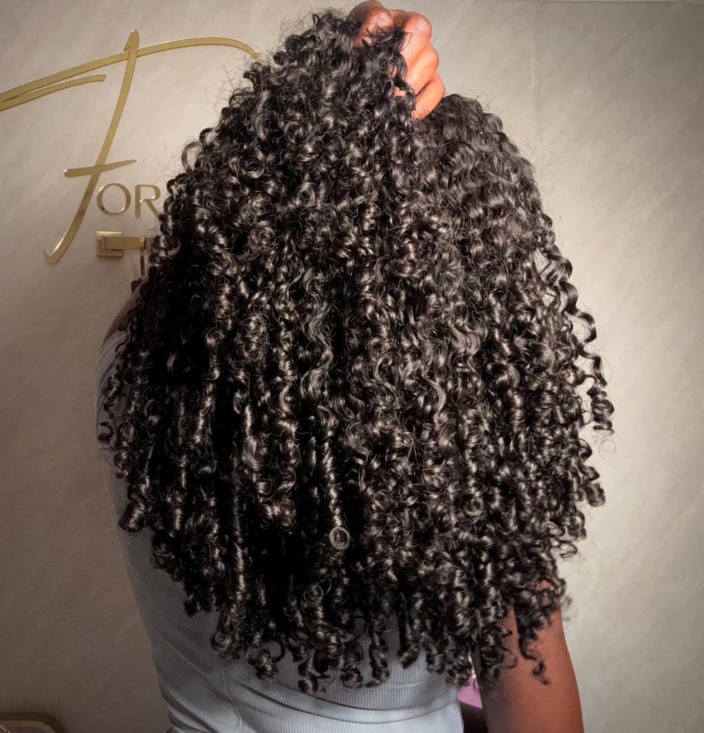 Island Curly Half-Wig