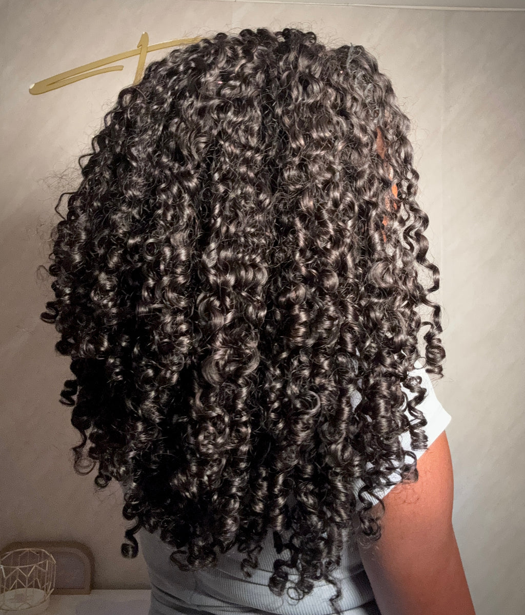 Island Curly Half-Wig