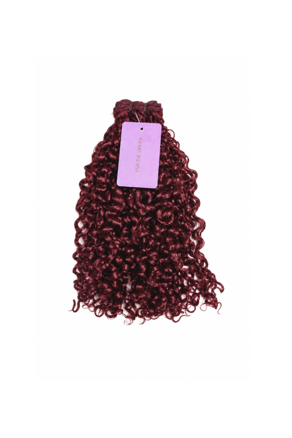 Island Curly - Burgundy